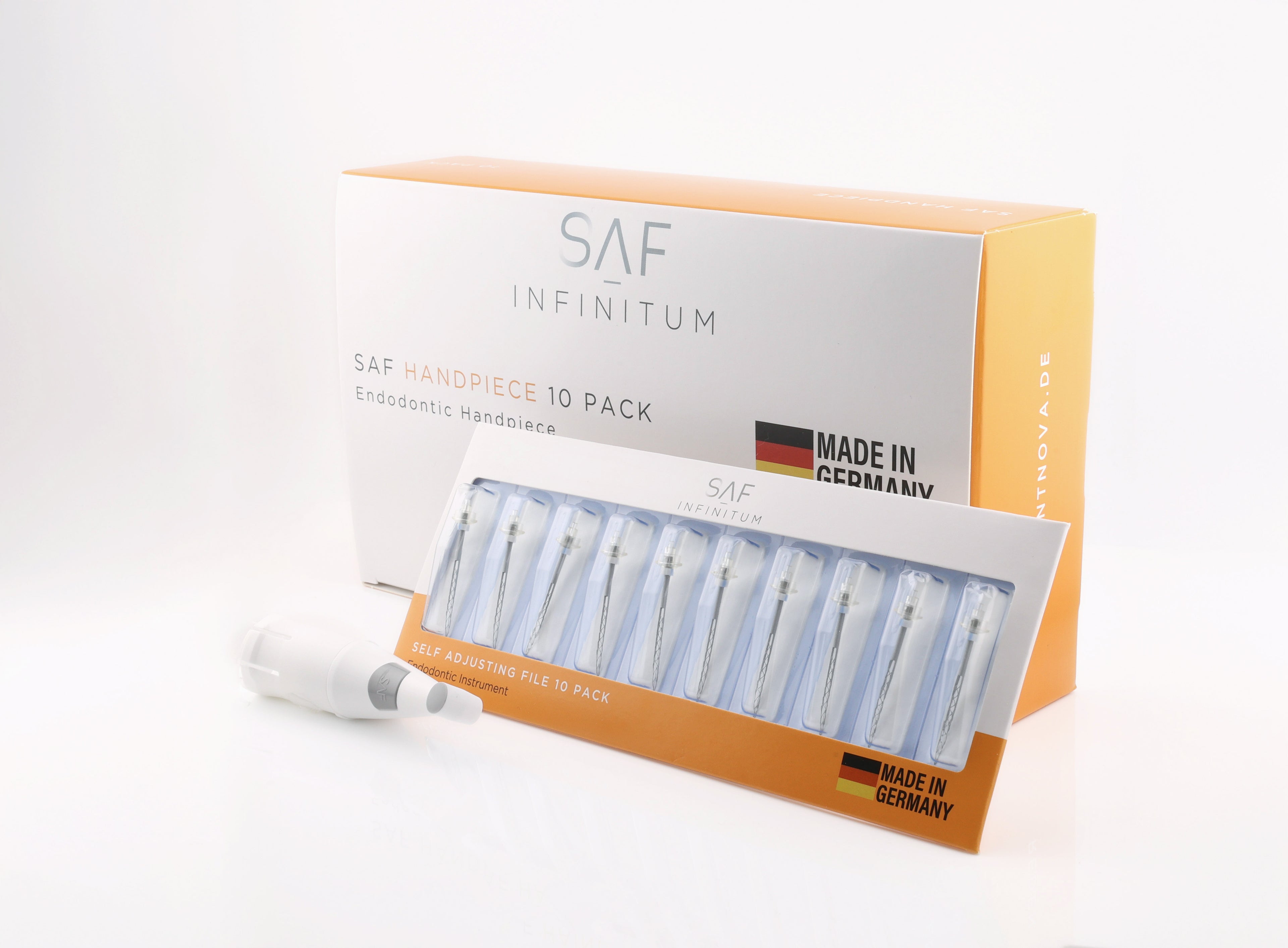 10x SAF Feile inkl. Einmalwinkelstück